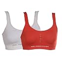 FIMS - Fashion is my style Women's Cotton Non-Padded Wire Free Sports Bra