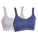 FIMS - Fashion is my style Women's Cotton Non-Padded Wire Free Sports Bra