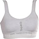 FIMS - Fashion is my style Women's Cotton Non-Padded Wire Free Sports Bra