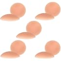 FIMS - Fashion is my style Women's Reusable Nipple Cover Silicone Breast Petals Lightly Pad Adhesive Thin Pasties Skin 5-Pair (10 Pieces) Freesize Beige