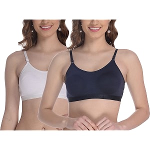 fims - fashion is my style women cotton sports bra for gym yoga running bra for girls racer back full coverage multicolor cup b see main image to check how many bra you will get