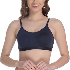 fims - fashion is my style women cotton sports bra for gym yoga running bra for girls racer back full coverage multicolor cup b see main image to check how many bra you will get