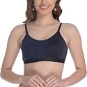 FIMS - Fashion is my style Women Cotton Sports Bra for Gym, Yoga, Running Bra for Girls, Racer Back, Full Coverage, Multicolor, Cup B, See Main Image to Check How Many Bra You Will Get