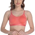 FIMS - Fashion is my style Women Cotton Sports Bra for Gym, Yoga, Running Bra for Girls, Racer Back, Full Coverage, Multicolor, Cup B, See Main Image to Check How Many Bra You Will Get