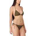 FIMS - Fashion is my style Women Satin Lycra Bikini Set Non-Padded Lingerie Set Pack of 1 Multicolor