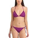 FIMS - Fashion is my style Women Satin Lycra Bikini Set Non-Padded Lingerie Set Pack of 1 Multicolor