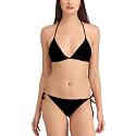 FIMS - Fashion is my style Women Satin Lycra Bikini Set Non-Padded Lingerie Set Pack of 1 Multicolor