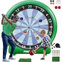 FINCOME Inflatable Dartboard Kick Darts Soccer Golf Dart Outdoor Game