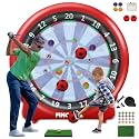 FINCOME Inflatable Dartboard Kick Darts Soccer Golf Dart Outdoor Game