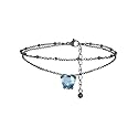 FindChic Birthstone Anklets for Women Layered Ankle Bracelets for Women