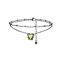 FindChic Birthstone Anklets for Women Layered Ankle Bracelets for Women