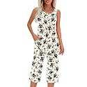Findsweet Women Pajamas Sets Loungewear Soft Sleepwear