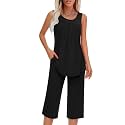 Findsweet Women Pajamas Sets Loungewear Soft Sleepwear