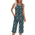 Findsweet Women Pajamas Sets Loungewear Soft Sleepwear