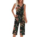 Findsweet Women Pajamas Sets Loungewear Soft Sleepwear