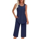 Findsweet Women Pajamas Sets Loungewear Soft Sleepwear