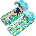 FindUWill Inflatable Pool Floats Adult, Large Pool Float Raft with Headrest for Adults, Tanning Pool Lounger Cooling Pool Floaties for Vacation