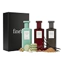 Fine'ry Body Mist Gift Set Gourmand Fragrance Spray Trio | Cherry, Pistachio &amp; Vanilla Scents | Hair &amp; Body Perfume Mist | Vegan, Cruelty-Free | 5 oz x 3