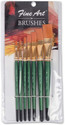 Fine Art Painting Flat Shape Brushes (Sizes - 1,2,4,6,8,10,12)