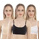 FINE GIRL Women39s Cotton Non-Padded Non-Wired Sports