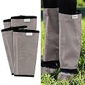 Fine Mesh Fly Boots Loose Fitting &amp; Non-Slip Horse Fly Leggings No More Horsefly Nuisance Greatly Reduce Stomping Breathable with Natural Air Flow (Set of 4)