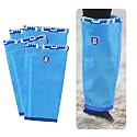 Fine Mesh Fly Boots Loose Fitting &amp; Non-Slip Horse Fly Leggings Fleece Air Flow (Set of 4)