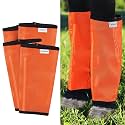 Fine Mesh Fly Boots Loose Fitting &amp; Non-Slip Horse Fly Leggings No More Horsefly Nuisance Greatly Reduce Stomping Breathable with Natural Air Flow (Set of 4)