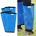 Fine Mesh Fly Boots Loose Fitting &amp; Non-Slip Horse Fly Leggings No More Horsefly Nuisance Greatly Reduce Stomping Breathable with Natural Air Flow (Set of 4)