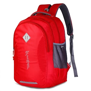 finer backpackbagpack 18  12  6 for schoolcollege office etc red