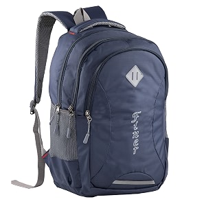 finer multipurpose backpacksoft college school bags for girls boys womentravel shoulder bagpacks waterprooftravel bagsmens fits laptop amp notebook 27l with raincover navy blue