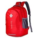 Finer Backpack/Bagpack 18 * 12 * 6 for School,College, Office etc. (Red)