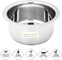 Finetouch Stainless Steel Induction Bottom Encapsulated Bottom