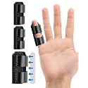 Finger Splint Kids, Trigger Finger Brace, 3 Pack, Small, Black