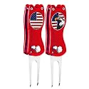 FINGER TEN Golf Divot Repair Tool & Ball Marker