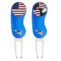 FINGER TEN Golf Divot Repair Tool & Ball Marker