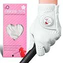 FINGER TEN Golf Gloves Women Cabretta Leather 1 Pack