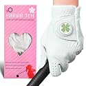 FINGER TEN Golf Gloves Women Cabretta Leather 1 Pack