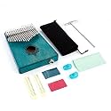 Finger Thumb Piano Thumb Piano Light 17 Keys Thumb Piano 17 Thumb Piano Kit for Adults(Blue)