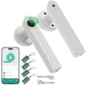 Fingerprint Door knob, Fingerprint Door Lock with Keypads,Keyfob Card,Bluetooth,Key,Biometric Smart Lock for Home Bedroom Apartment