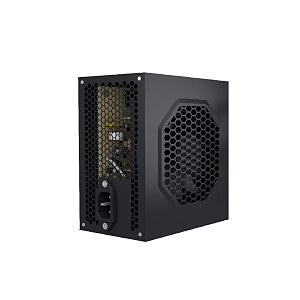 fingers blackbox-500 high efficiency power supply smps 500 watts power supply unit  rich black finish