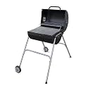 Wheelgrill Compact Drum Premium BBQ Grill for Indoor &amp; Outdoor Cooking| Traveler Compact Foldable Tandoor Charcoal Barbeque Grill Set| Free Stand, Portable, Easy Assembly- (Black)