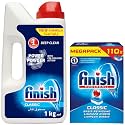 Finish Dishwasher Powerball Classic - 110 Tablets & Dishwasher Power Powder Detergent - 1Kg