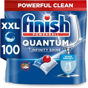Finish Quantum Infinity Shine Dishwasher Tablets 100s