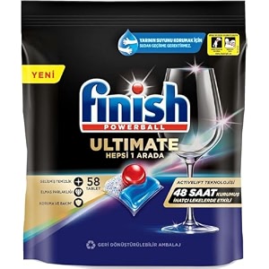 finish ultimate powerball dishwasher tablets 6039s lemon