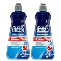 Finish Rinse Aid, Shine &amp; Dry- 400 ml (Pack of 2)