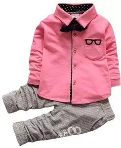 finiviva boys festive  party blazer shirt and trouser set pink pack of 1