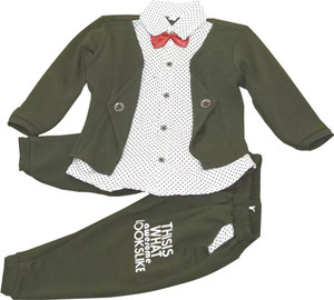 finiviva boys festive  party blazer shirt and trouser set grey pack of 1