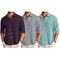 FINIVO FASHION Combo of Men39s Casual Cotton