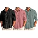 FINIVO FASHION Combo of Men39s Casual Cotton