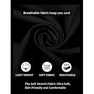 FINIVO FASHION Mens Cotton Polyester Blend Solid